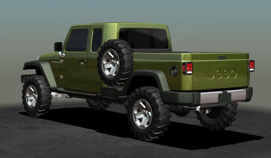  Jeep Gladiator Concept 2005 года  (фото 11 из 30)